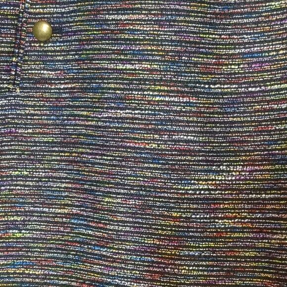 LOFT Women's Multicolor Tweed A-Line Skirt Size 4 - Picture 4 of 6
